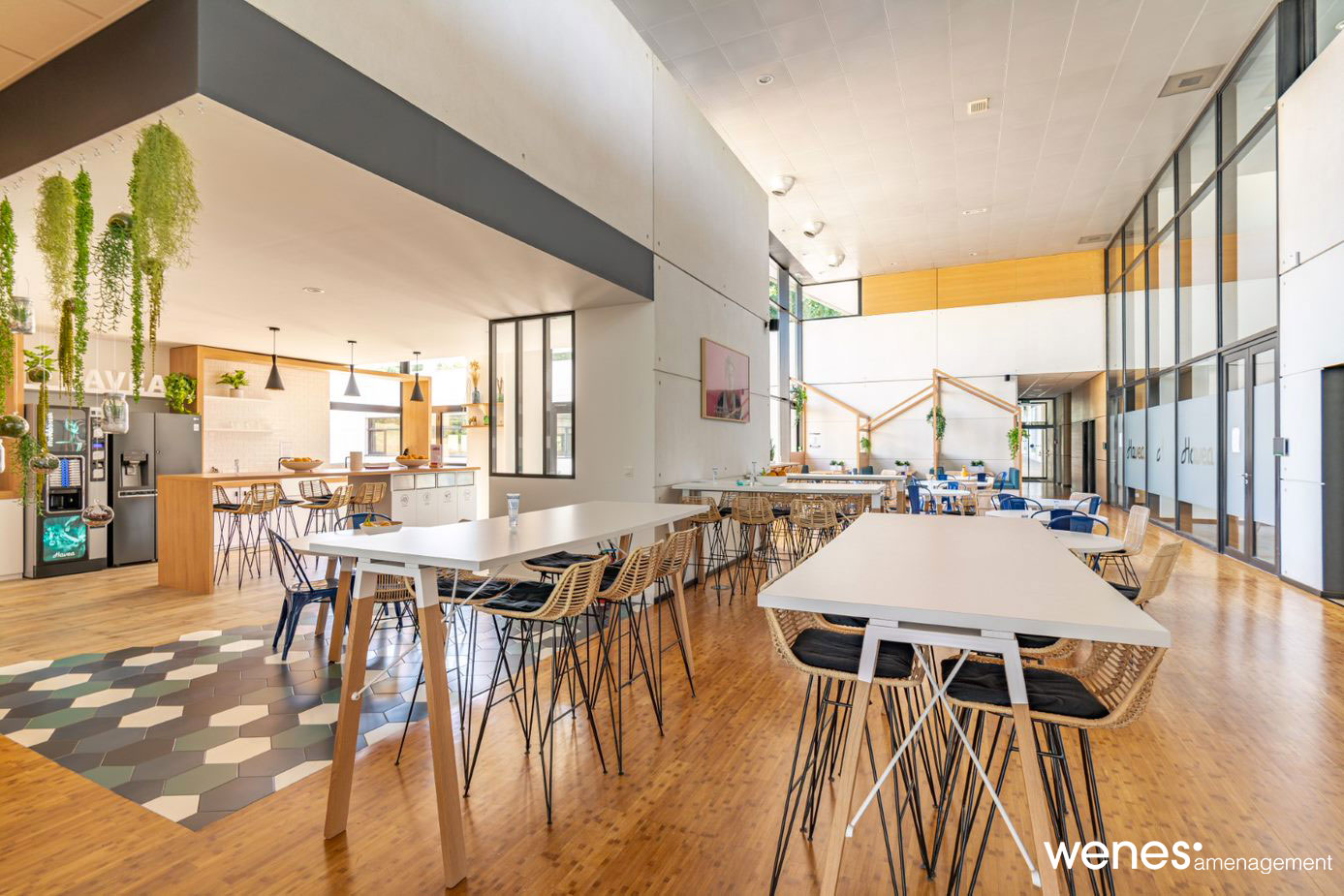 Cafeterias d'entreprise pour le siège HAVEA à Nantes
