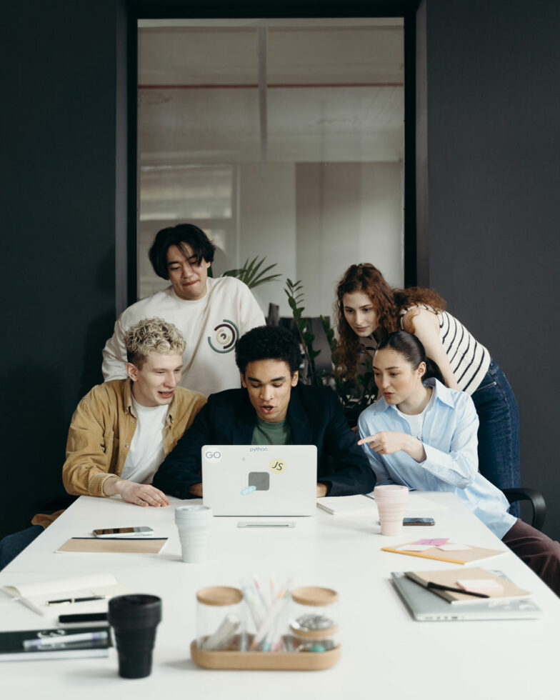 Travail d'équipes et open space