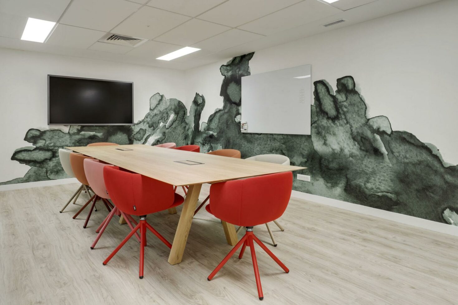 Espace de collaboration des bureaux Kastle by WENES Aménagement