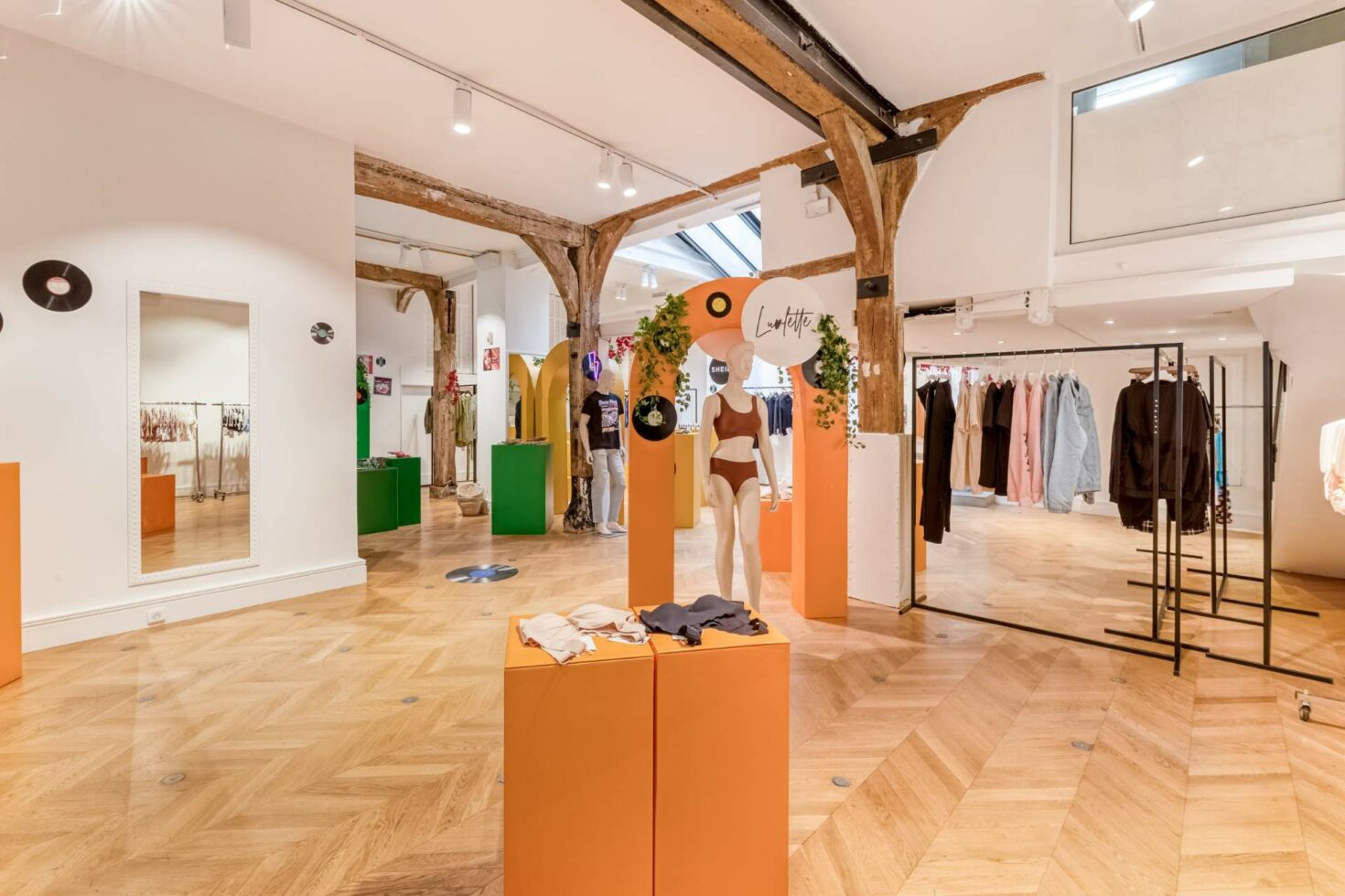 Boutique éphémère de la Fashion Week by WENES Aménagement